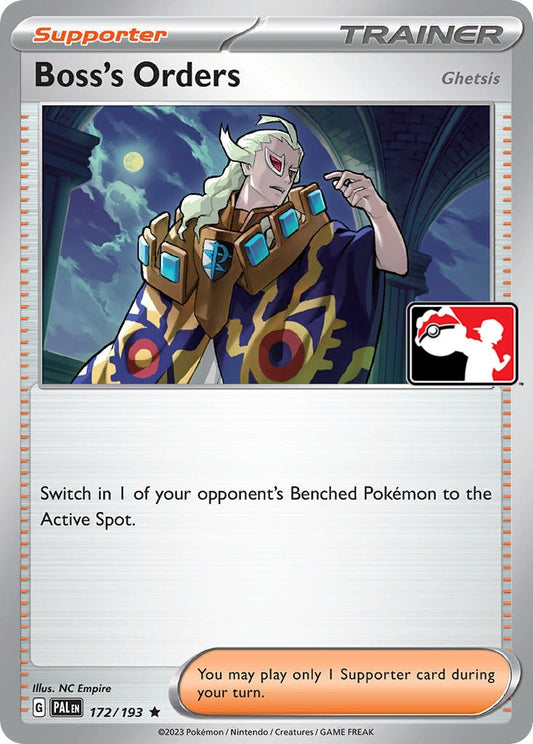 Image for Boss's Orders (172/193) (Prize Pack Series Cards) - Pokemon
