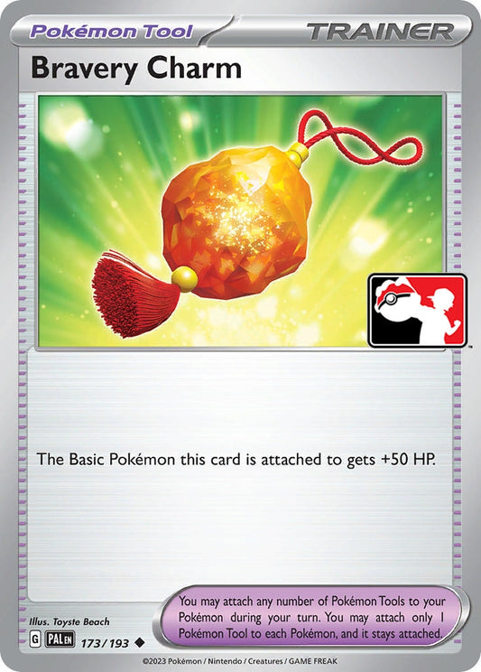 Image for Bravery Charm (173/193) (Prize Pack Series Cards) - Pokemon