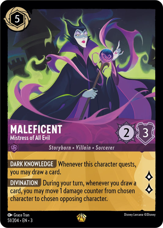 Image for Maleficent - Mistress of All Evil (51/204) (Into the Inklands) - Disney Lorcana