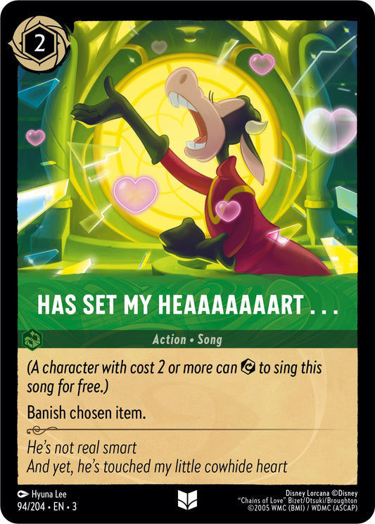 Image for Has Set My Heaaaaaaart . . . (94/204) (Into the Inklands) - Disney Lorcana