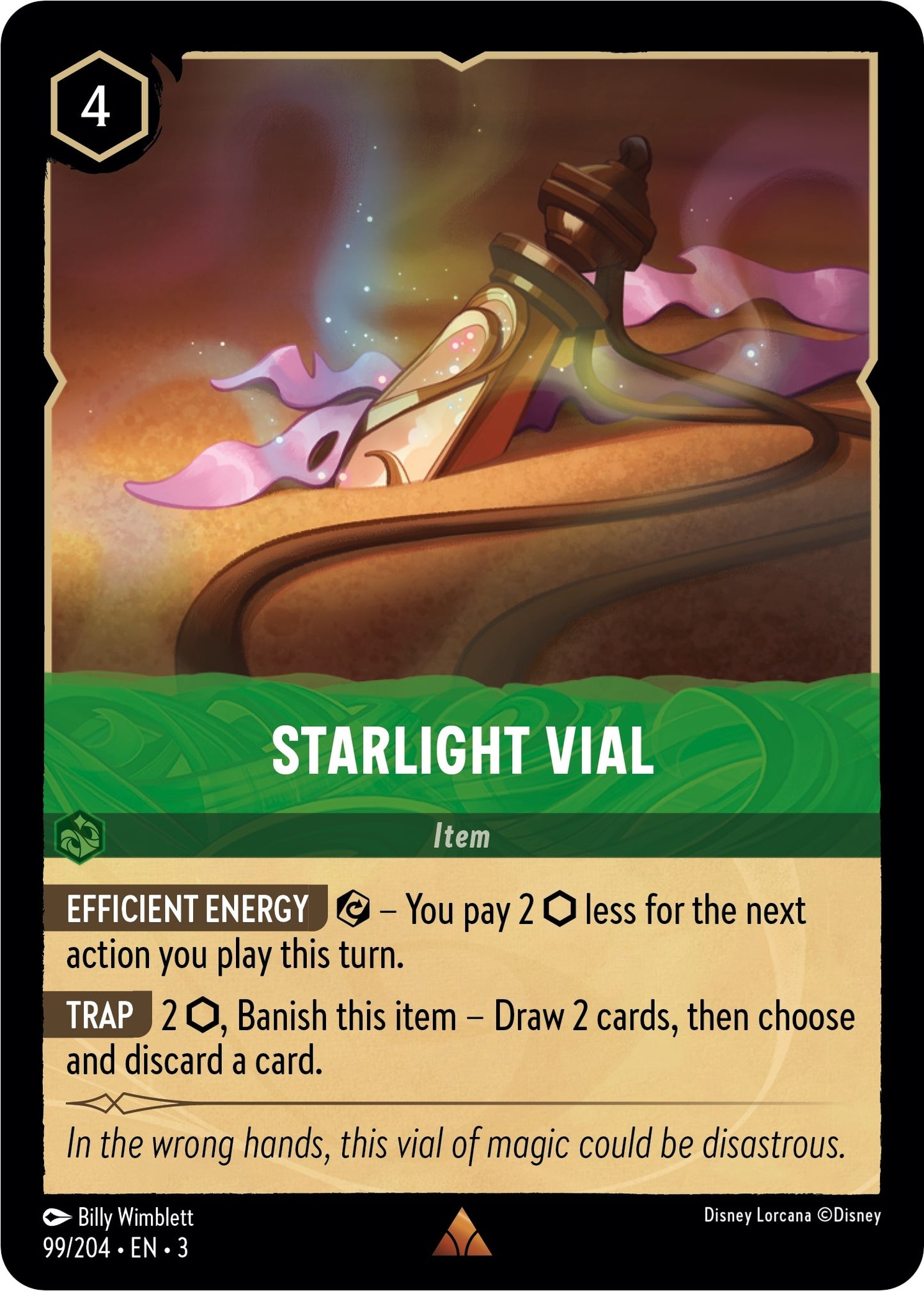 Image for Starlight Vial (99/204) (Into the Inklands) - Disney Lorcana