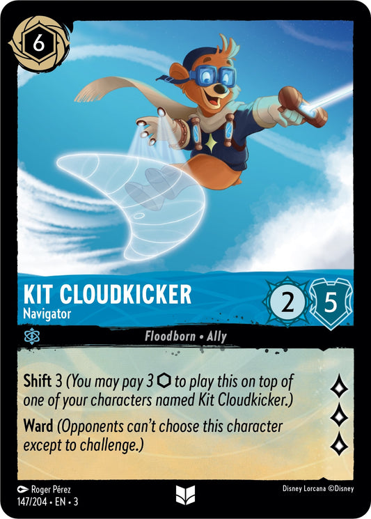 Image for Kit Cloudkicker - Navigator (147/204) (Into the Inklands) - Disney Lorcana