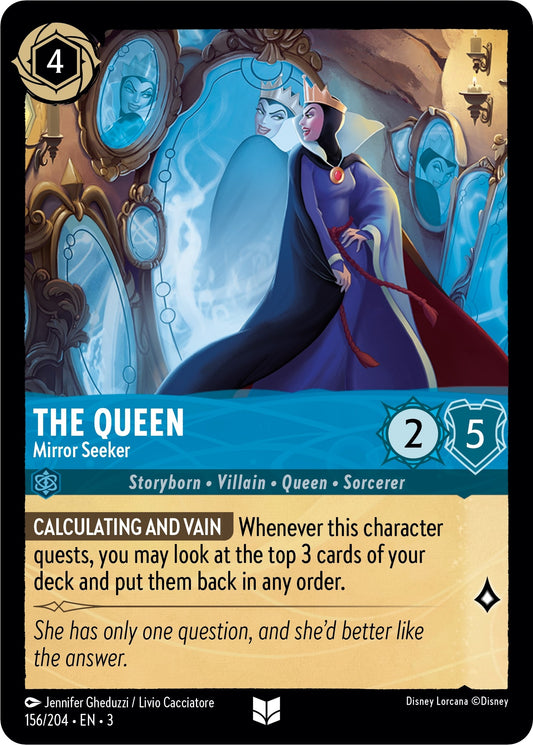 Image for The Queen - Mirror Seeker (156/204) (Into the Inklands) - Disney Lorcana