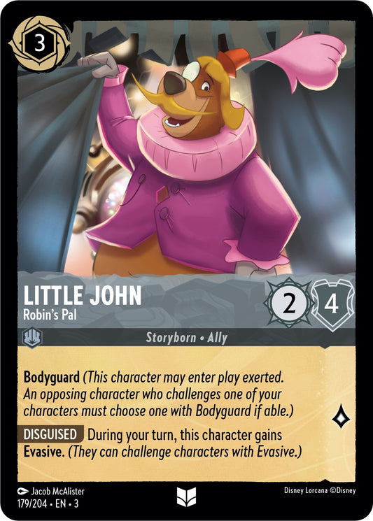 Image for Little John - Robin's Pal (179/204) (Into the Inklands) - Disney Lorcana