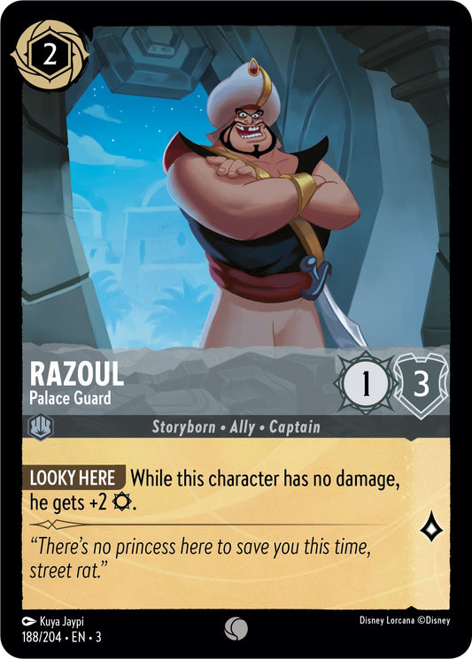 Image for Razoul - Palace Guard (188/204) (Into the Inklands) - Disney Lorcana