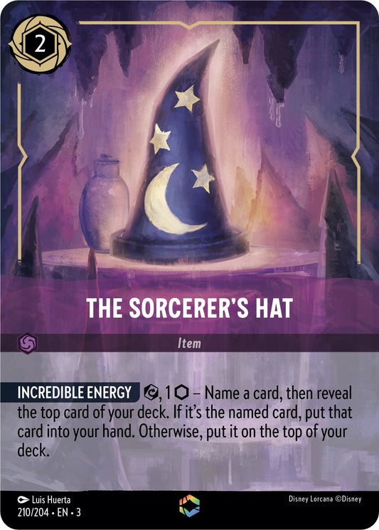 Image for The Sorcerer's Hat (Enchanted) (210/204) (Into the Inklands) - Disney Lorcana