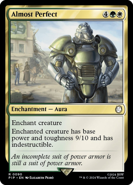 Image for Almost Perfect (90) (Universes Beyond: Fallout) - Magic: The Gathering