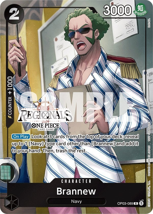 Image for Brannew (Online Regional 2024) [Participant] (OP03-089) (One Piece Promotion Cards) - One Piece Card Game