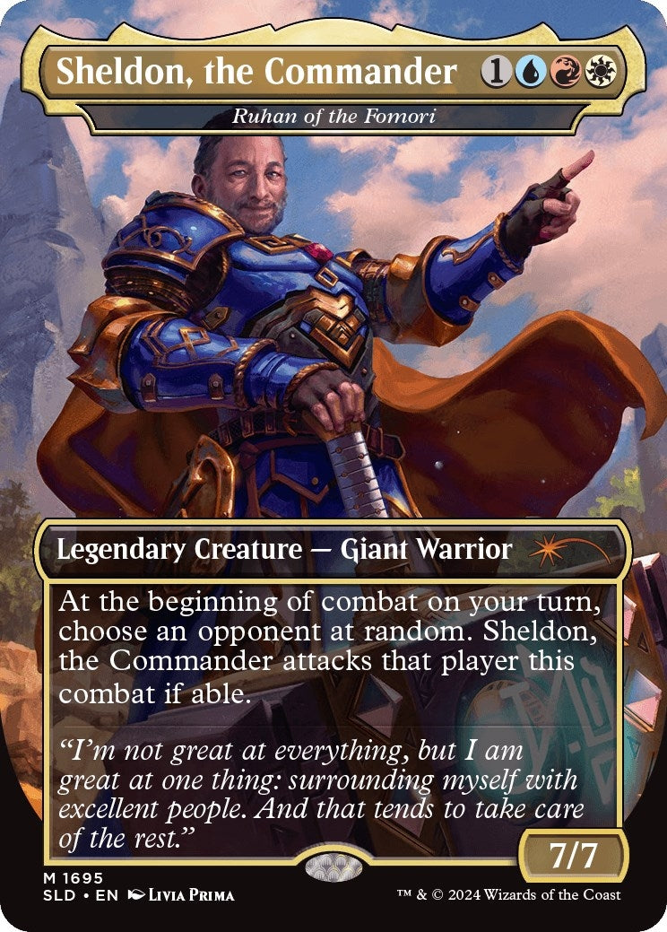 Image for Sheldon, the Commander - Ruhan of the Fomori (1695) (Secret Lair Drop Series) - Magic: The Gathering