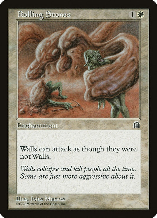 Image for Rolling Stones (Stronghold) - Magic: The Gathering