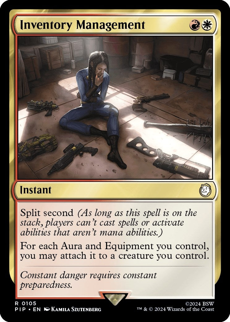 Image for Inventory Management (105) (Universes Beyond: Fallout) - Magic: The Gathering