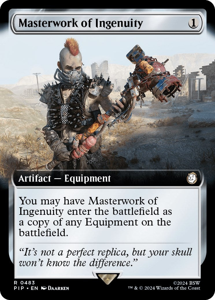 Image for Masterwork of Ingenuity (Extended Art) (483) (Universes Beyond: Fallout) - Magic: The Gathering