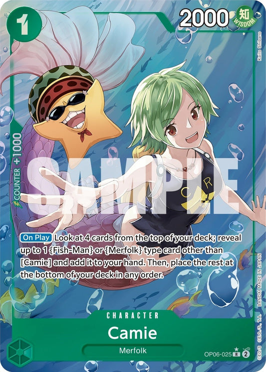 Image for Camie (Alternate Art) (OP06-025) (Wings of the Captain) - One Piece Card Game