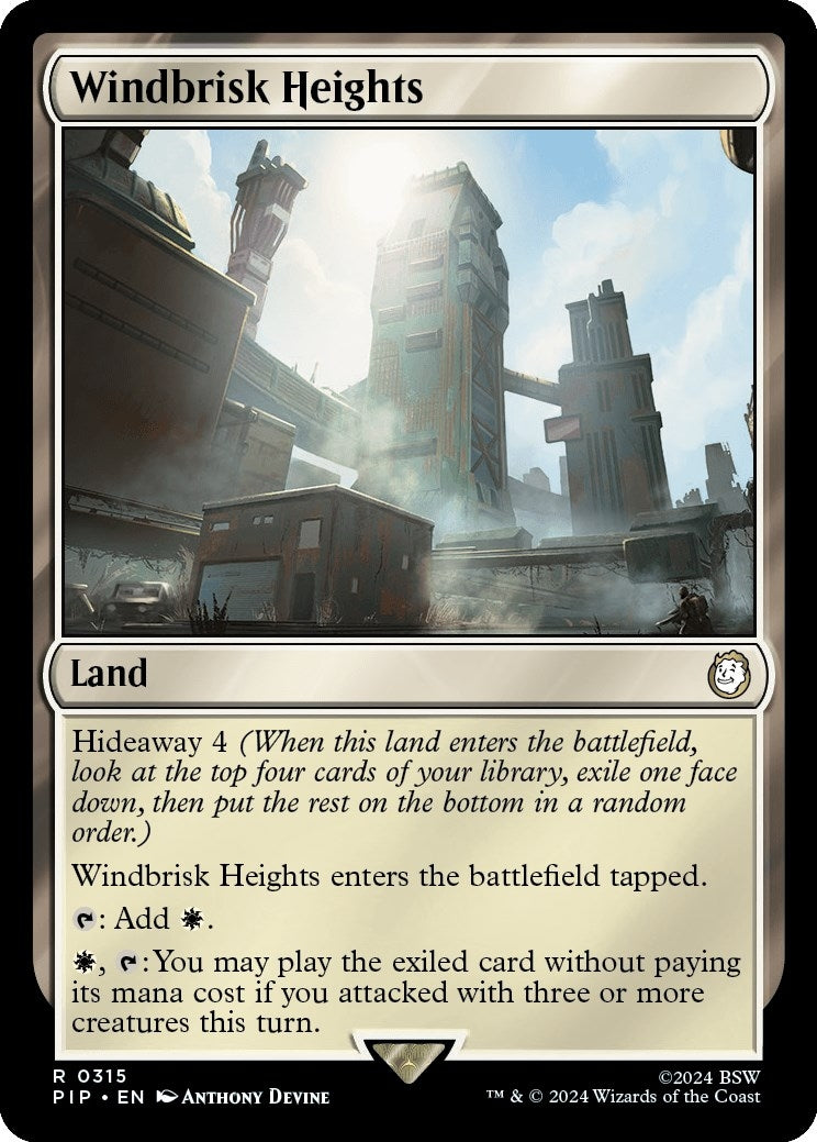 Image for Windbrisk Heights (315) (Universes Beyond: Fallout) - Magic: The Gathering