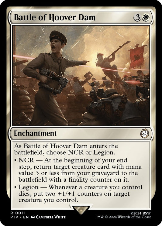 Image for Battle of Hoover Dam (11) (Universes Beyond: Fallout) - Magic: The Gathering