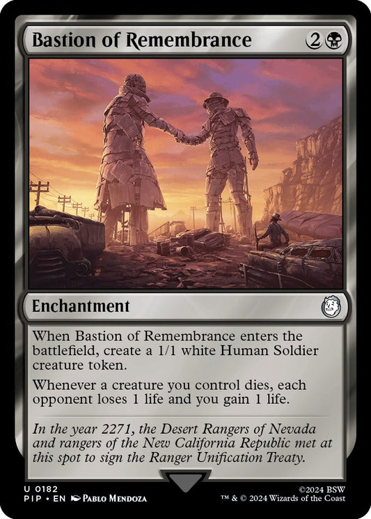 Image for Bastion of Remembrance (182) (Universes Beyond: Fallout) - Magic: The Gathering