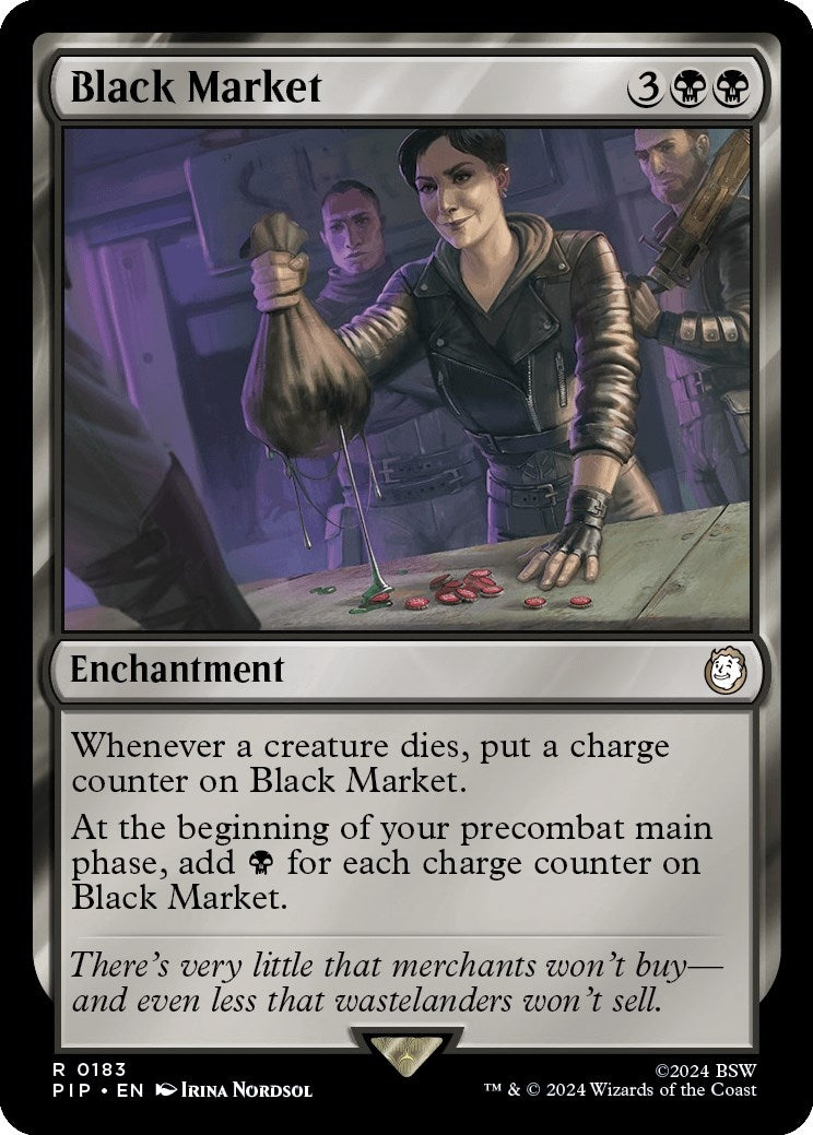 Image for Black Market (183) (Universes Beyond: Fallout) - Magic: The Gathering