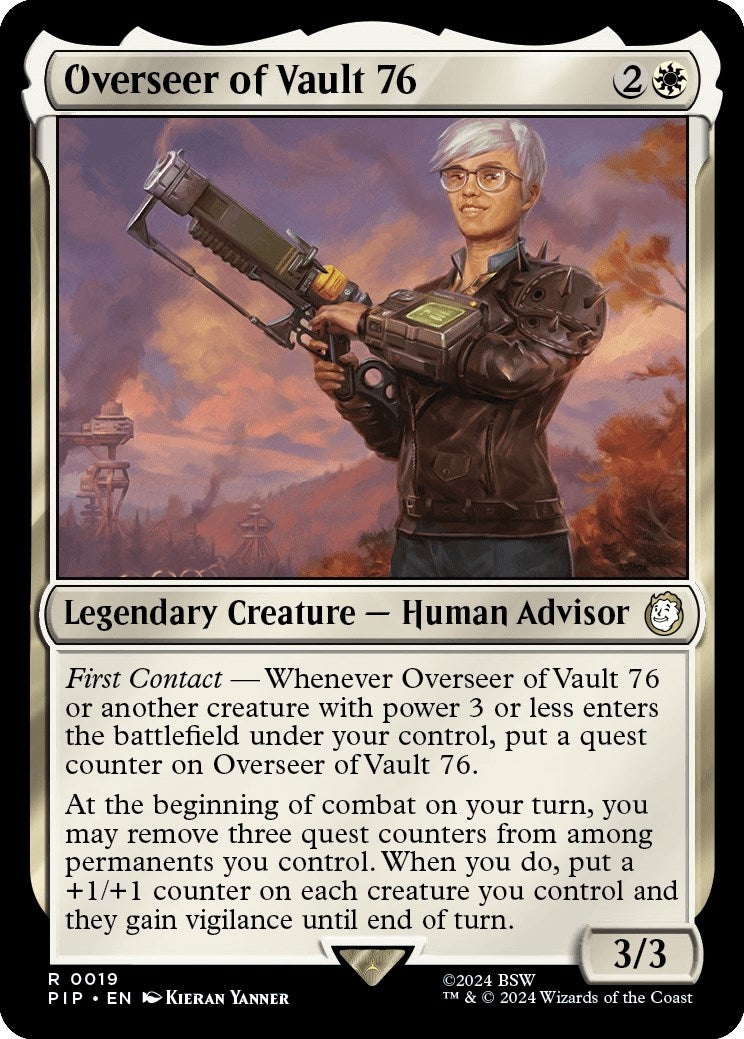 Image for Overseer of Vault 76 (19) (Universes Beyond: Fallout) - Magic: The Gathering