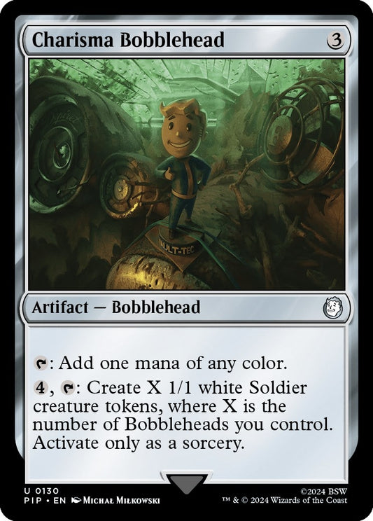 Image for Charisma Bobblehead (130) (Universes Beyond: Fallout) - Magic: The Gathering