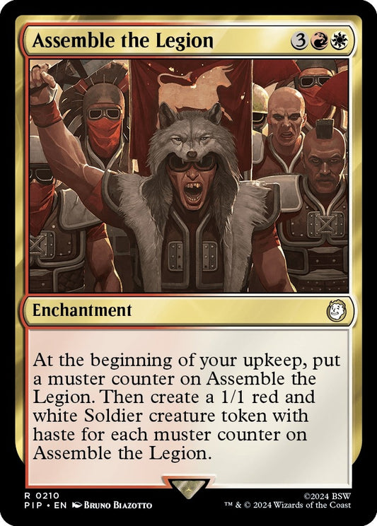 Image for Assemble the Legion (210) (Universes Beyond: Fallout) - Magic: The Gathering