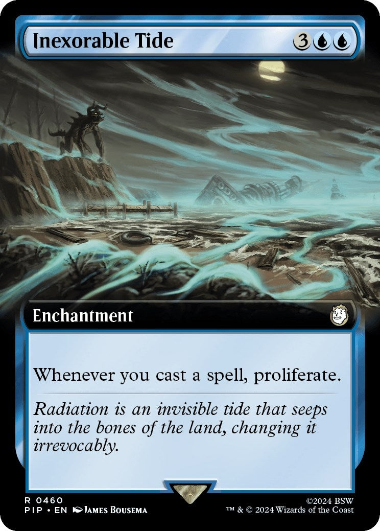 Image for Inexorable Tide (Extended Art) (460) (Universes Beyond: Fallout) - Magic: The Gathering