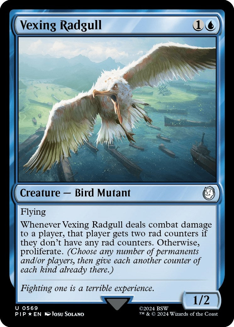Image for Vexing Radgull (Surge Foil) (569) (Universes Beyond: Fallout) - Magic: The Gathering