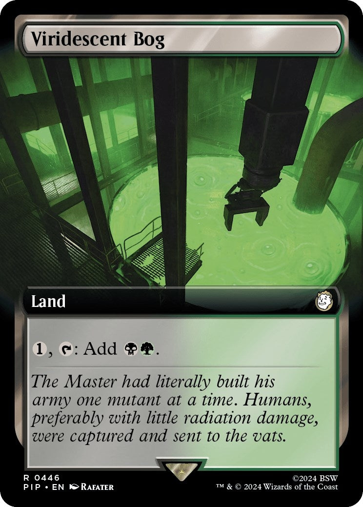 Image for Viridescent Bog (Extended Art) (446) (Universes Beyond: Fallout) - Magic: The Gathering