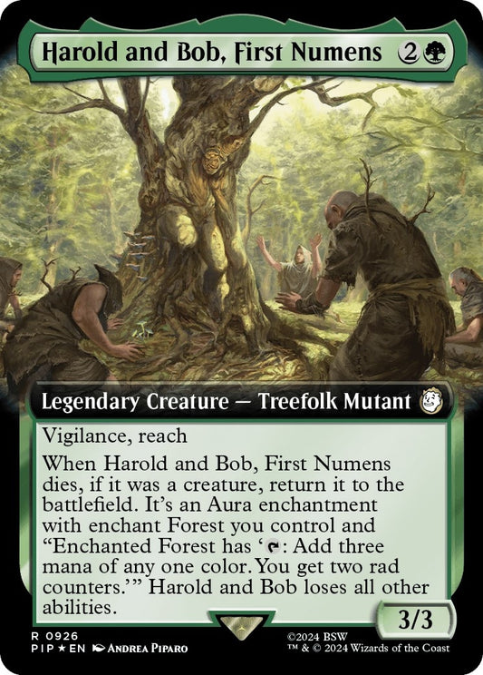 Image for Harold and Bob, First Numens (Extended Art) (Surge Foil) (926) (Universes Beyond: Fallout) - Magic: The Gathering
