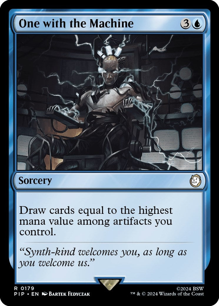 Image for One with the Machine (179) (Universes Beyond: Fallout) - Magic: The Gathering
