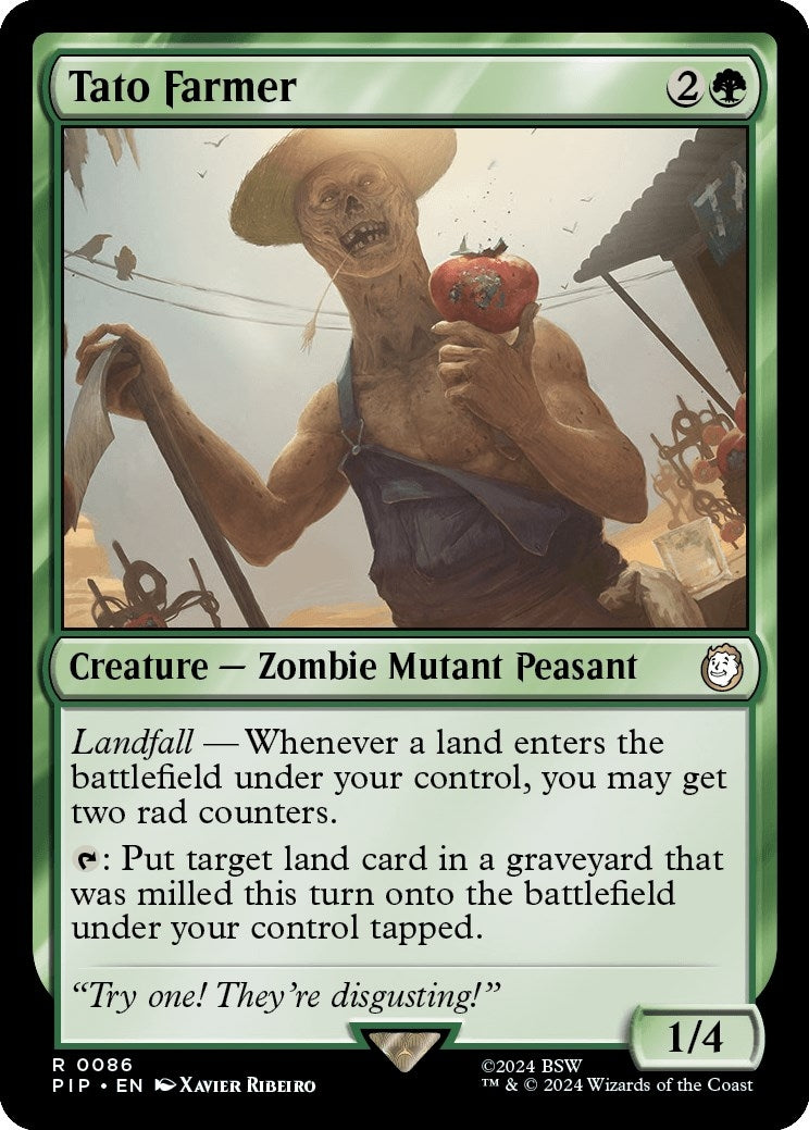 Image for Tato Farmer (86) (Universes Beyond: Fallout) - Magic: The Gathering