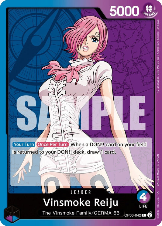 Image for Vinsmoke Reiju (042) (OP06-042) (Wings of the Captain) - One Piece Card Game