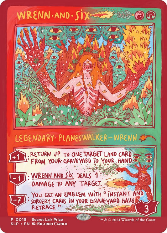 Image for Wrenn and Six (15) (Secret Lair Showdown) - Magic: The Gathering