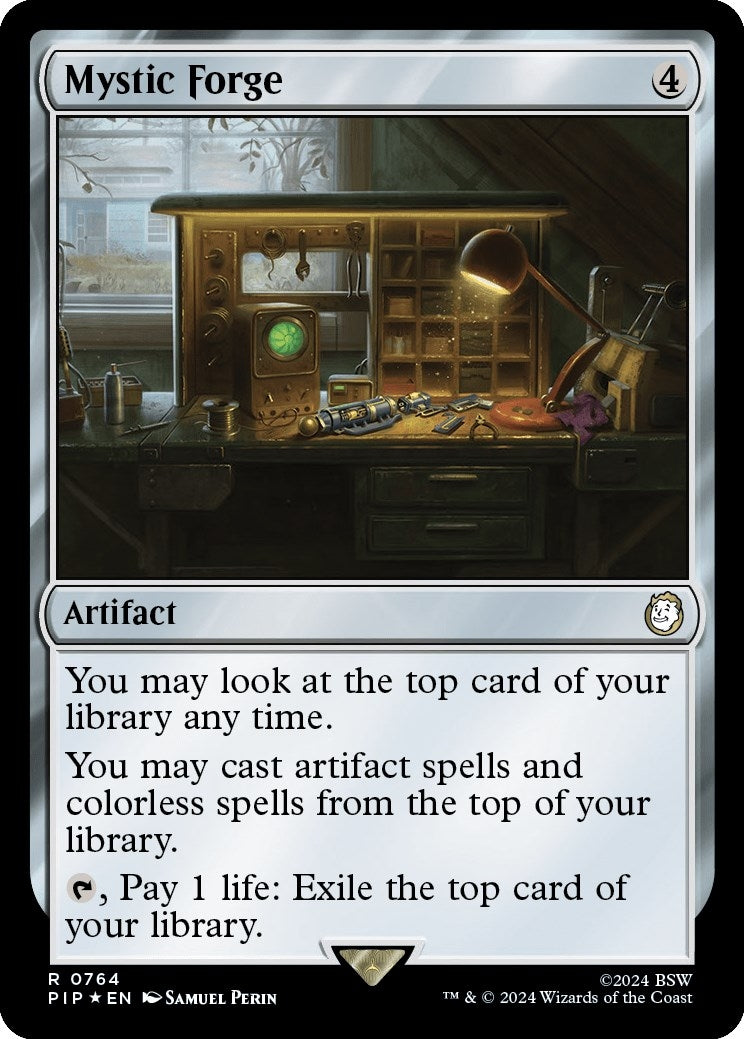 Image for Mystic Forge (Surge Foil) (764) (Universes Beyond: Fallout) - Magic: The Gathering
