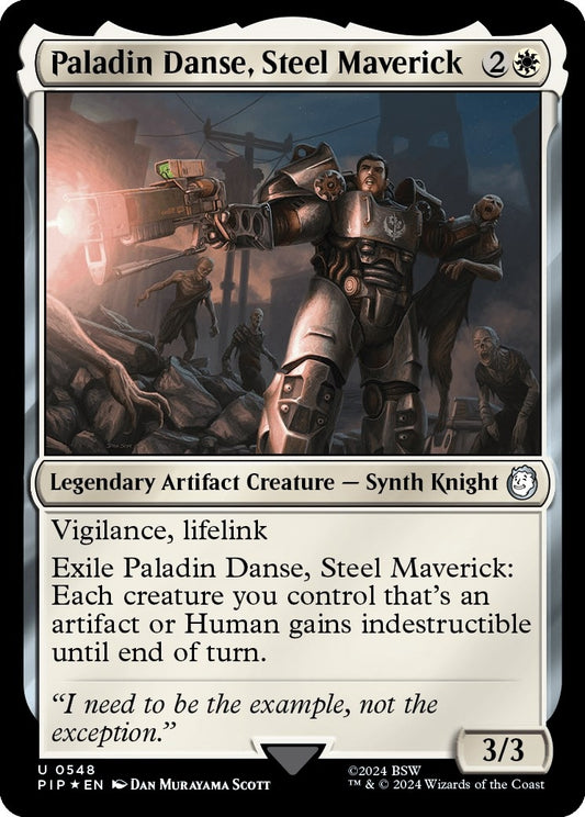 Image for Paladin Danse, Steel Maverick (Surge Foil) (548) (Universes Beyond: Fallout) - Magic: The Gathering