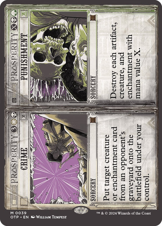 Image for Crime // Punishment (39) (Outlaws of Thunder Junction: Breaking News) - Magic: The Gathering