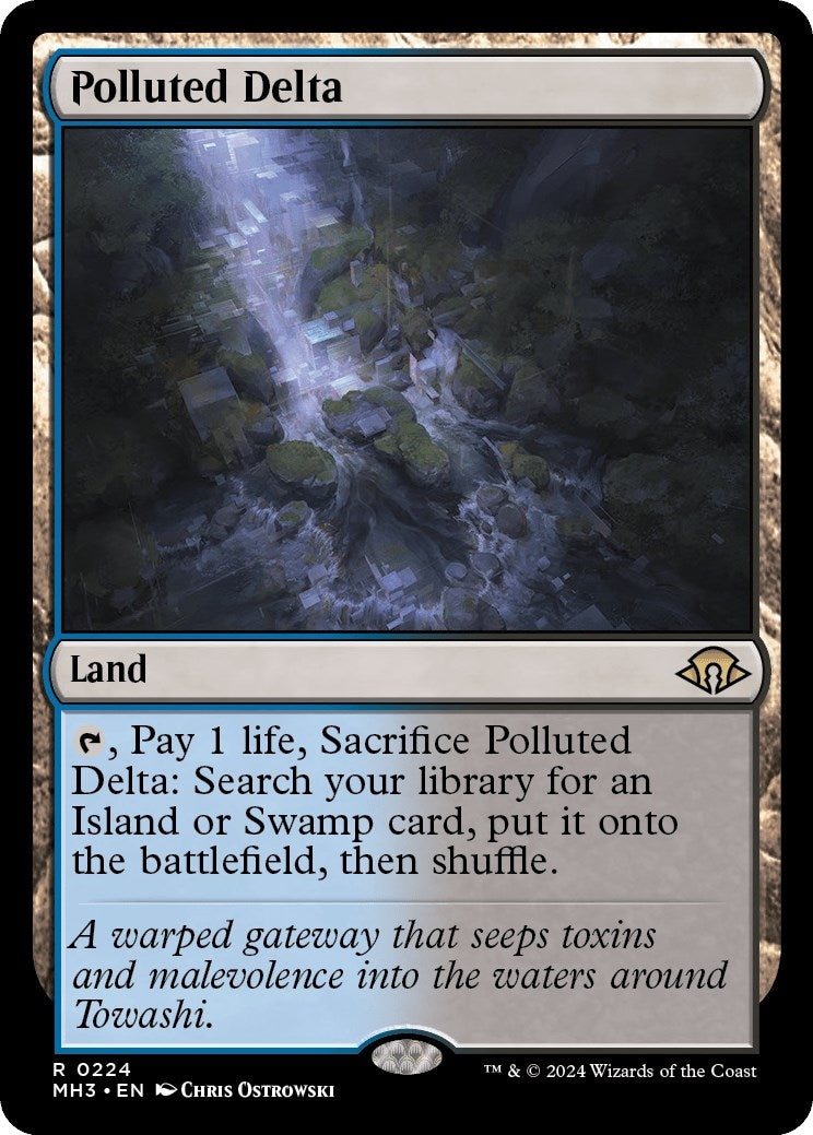 Image for Polluted Delta (224) (Modern Horizons 3) - Magic: The Gathering