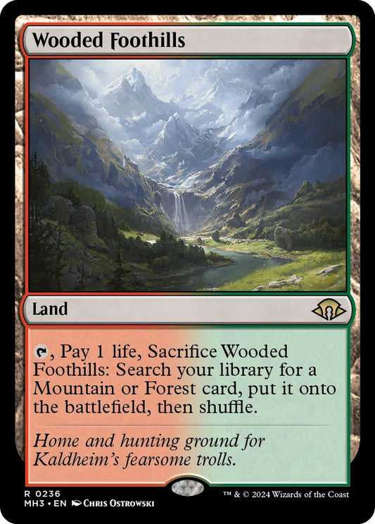 Image for Wooded Foothills (236) (Modern Horizons 3) - Magic: The Gathering