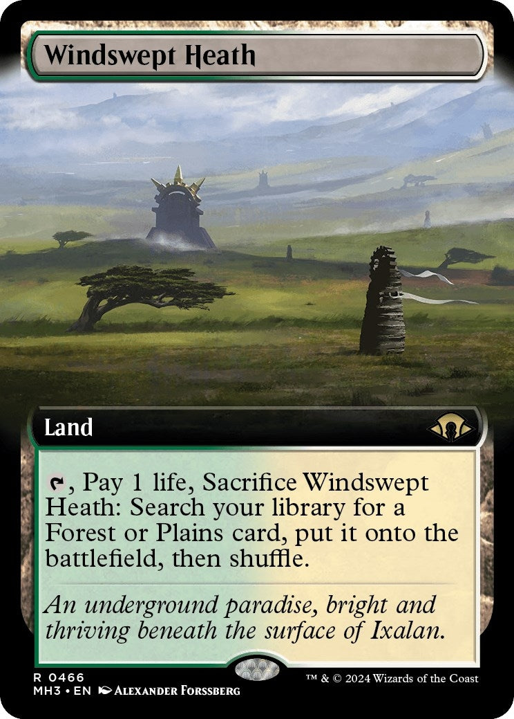 Image for Windswept Heath (Extended Art) (466) (Modern Horizons 3) - Magic: The Gathering