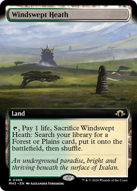 Image for Windswept Heath (Extended Art) (466) (Modern Horizons 3) - Magic: The Gathering