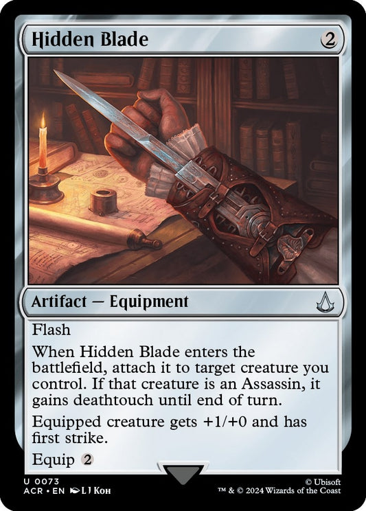 Image for Hidden Blade (73) (Universes Beyond: Assassin's Creed) - Magic: The Gathering