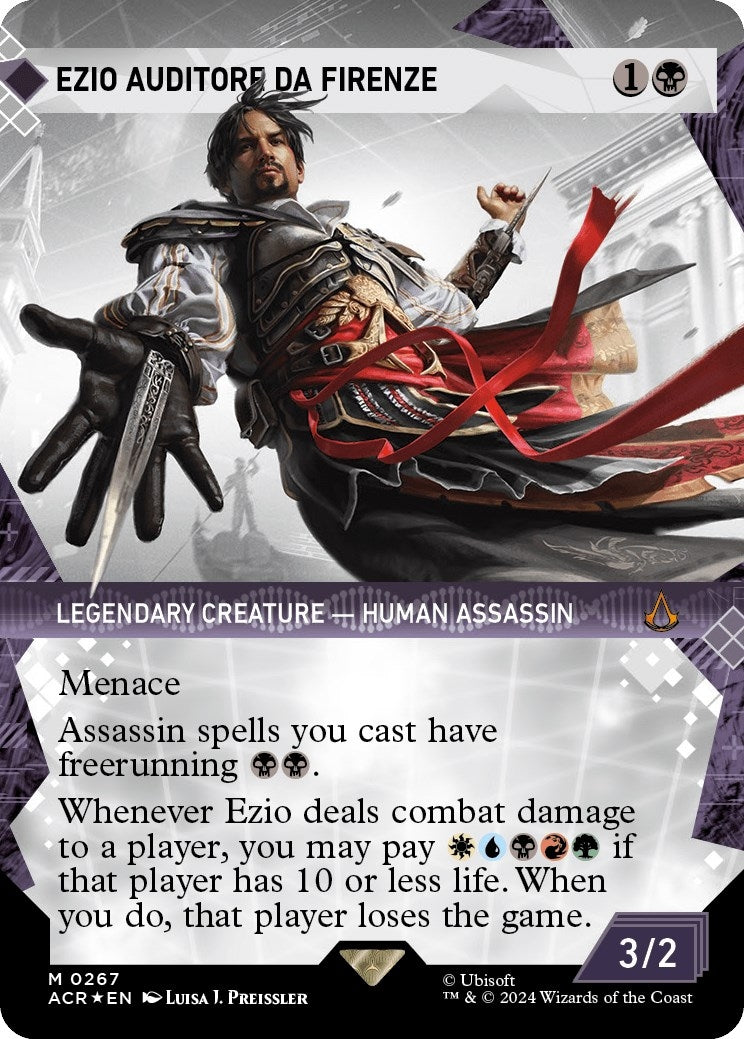 Image for Ezio Auditore da Firenze (Showcase) (Textured Foil) (267) (Universes Beyond: Assassin's Creed) - Magic: The Gathering