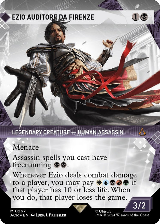 Image for Ezio Auditore da Firenze (Showcase) (Textured Foil) (267) (Universes Beyond: Assassin's Creed) - Magic: The Gathering