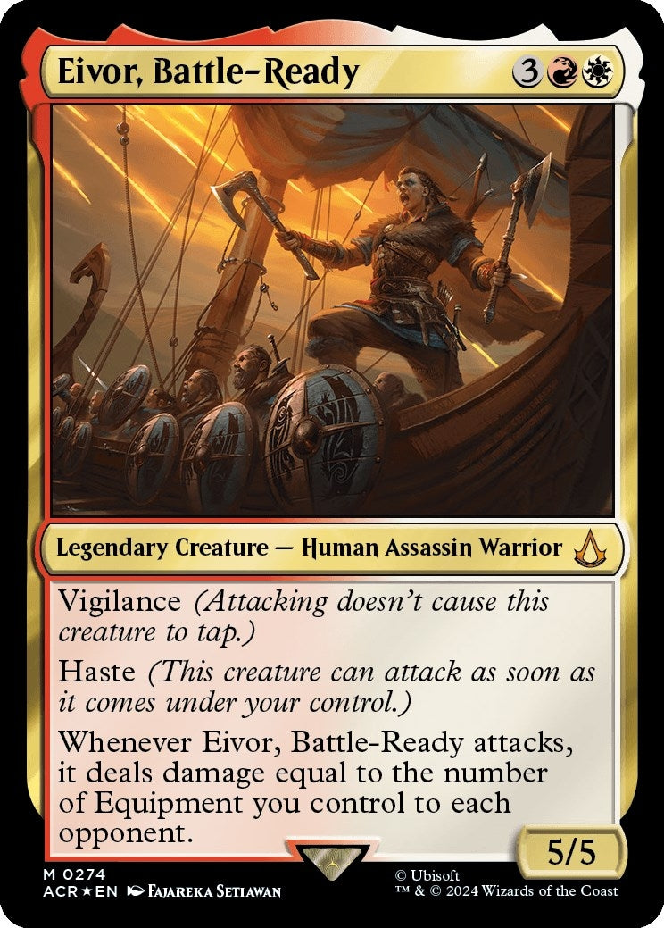 Image for Eivor, Battle-Ready (274) (Universes Beyond: Assassin's Creed) - Magic: The Gathering