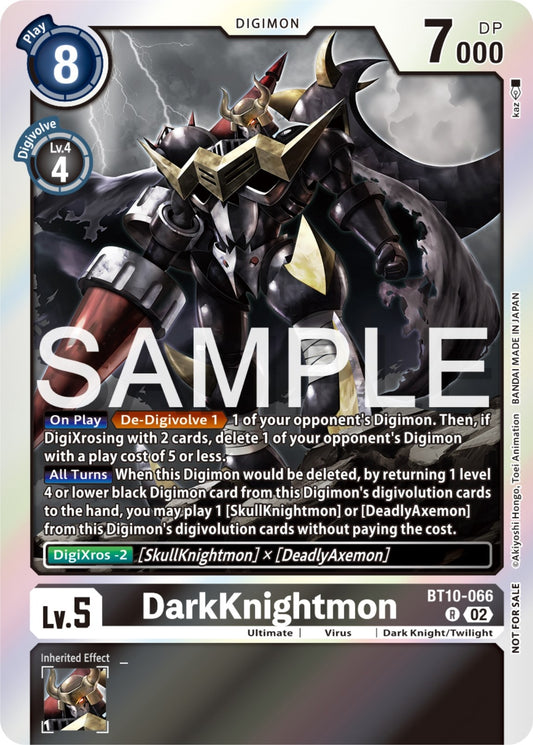 Image for DarkKnightmon (Event Pack 6) (BT10-066 R) (Xros Encounter) - Digimon Card Game
