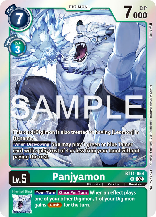 Image for Panjyamon (Event Pack 6) (BT11-054 U) (Dimensional Phase) - Digimon Card Game