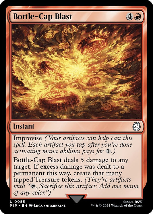 Image for Bottle-Cap Blast (55) (Universes Beyond: Fallout) - Magic: The Gathering