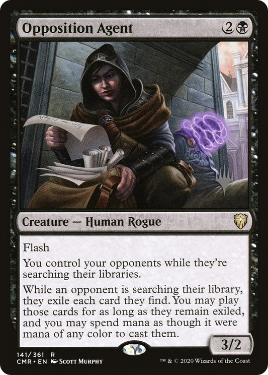 Image for Opposition Agent (141) (Promo Pack: Murders at Karlov Manor) - Magic: The Gathering