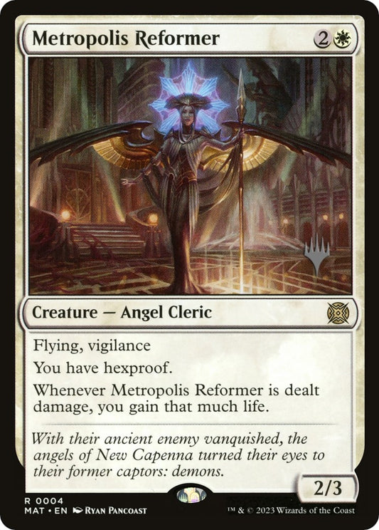 Image for Metropolis Reformer (4) (Promo Pack: Murders at Karlov Manor) - Magic: The Gathering