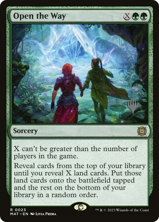 Image for Open the Way (23) (Promo Pack: Murders at Karlov Manor) - Magic: The Gathering