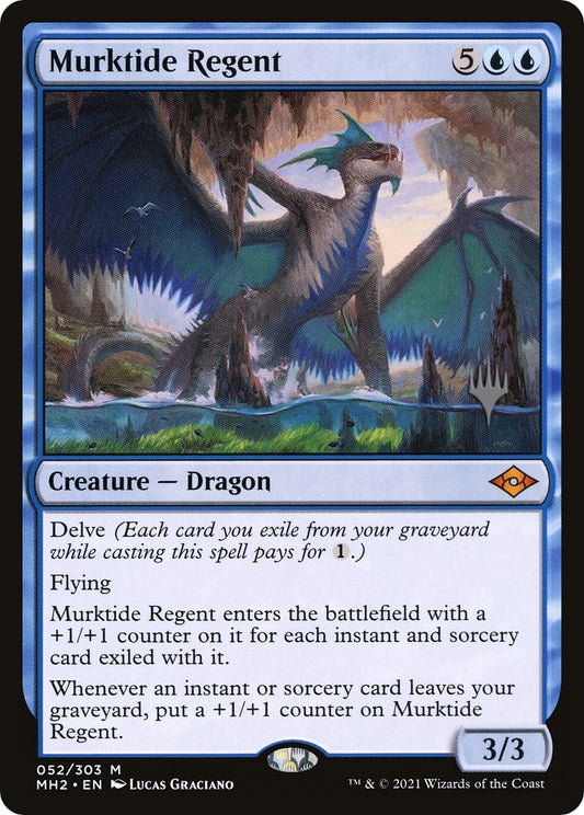 Image for Murktide Regent (52) (Promo Pack: Murders at Karlov Manor) - Magic: The Gathering